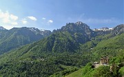 15 Dal Cantello vista verso Grasso e la rocciosa  Cornetta